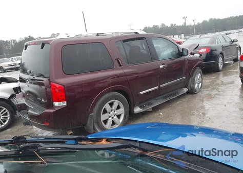 2014 Nissan Armada Sl from USA, damaged, VIN 5N1BA0NDXEN607286